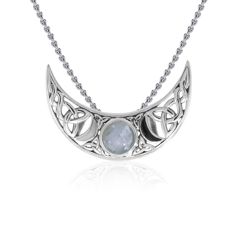 Blue Moon Silver Pendant TP3261
