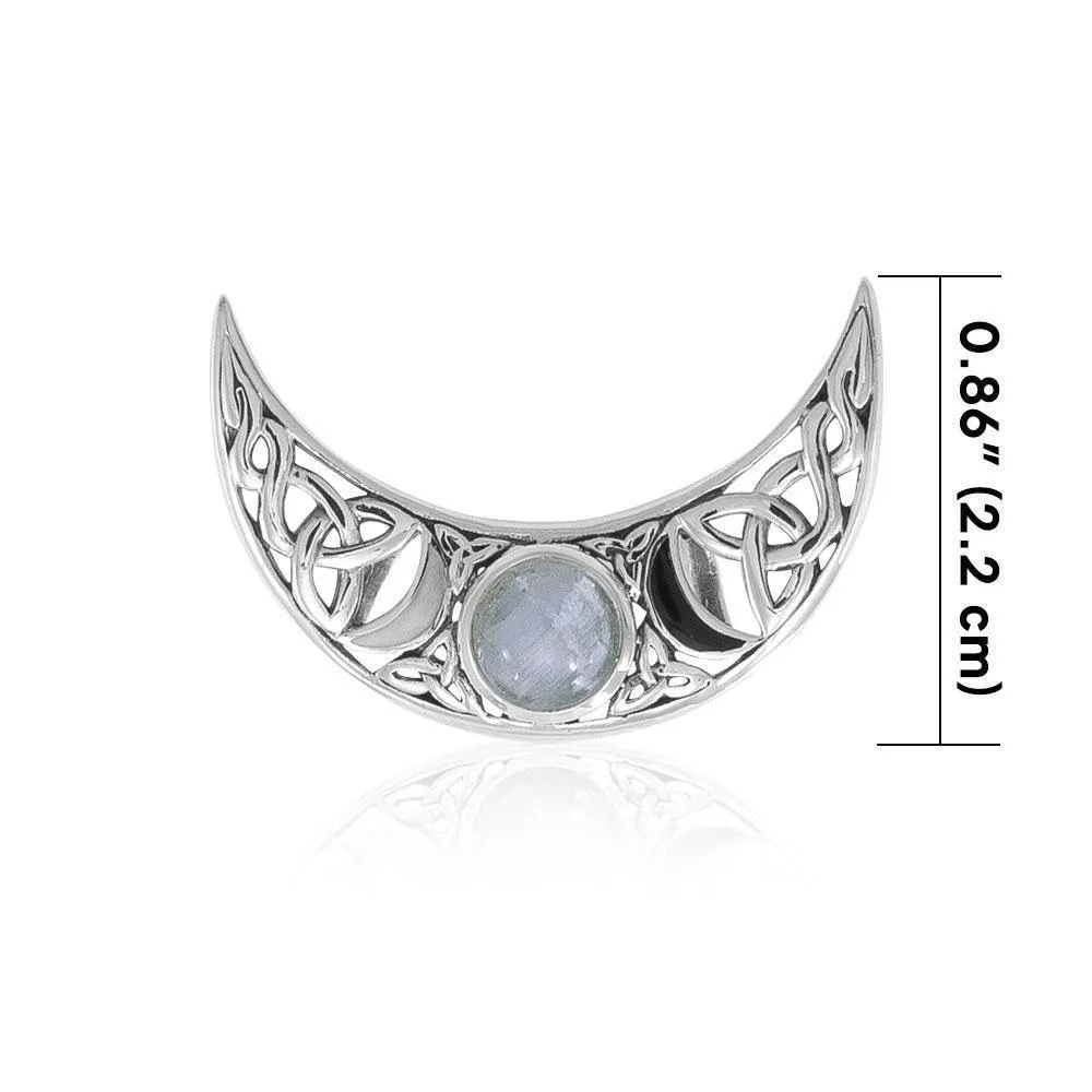 Blue Moon Silver Pendant TP3261