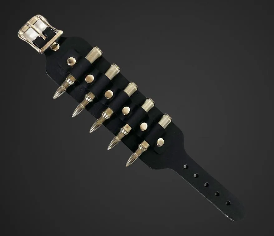 Buckle Bracelet With Real Bullets Bullets
.223 Caliber
2 1/4" Long Bullet
