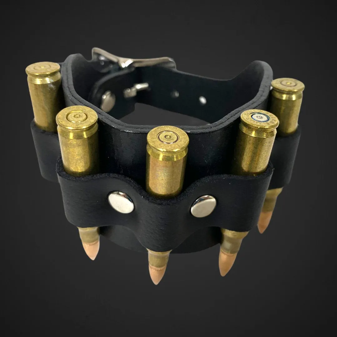 Buckle Bracelet With Real Bullets Bullets
.223 Caliber
2 1/4" Long Bullet