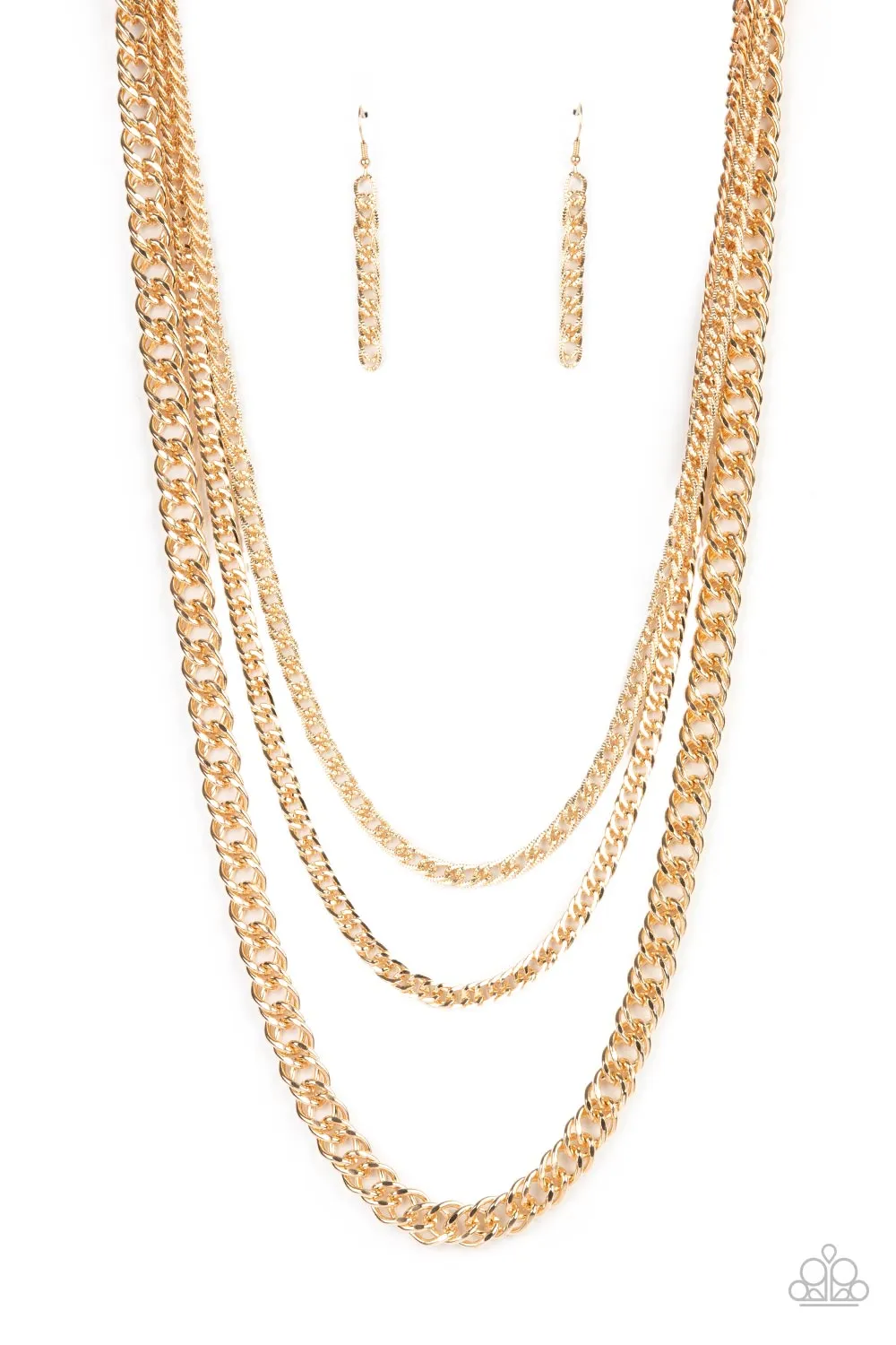 Chain of Champions - Gold Chains - Paparazzi Accessories