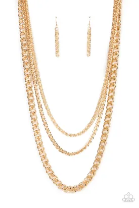 Chain of Champions - Gold Chains - Paparazzi Accessories