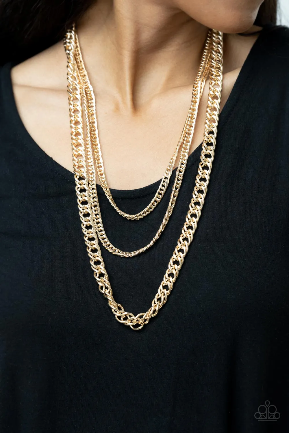 Chain of Champions - Gold Chains - Paparazzi Accessories