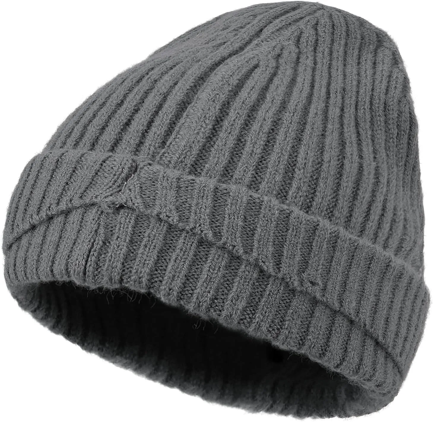 CLAPE Winter Beanie Hats for Men Women Cute Plain Stocking Cuffed Cap Warm and Durable Stylish Toboggan Skull Caps
