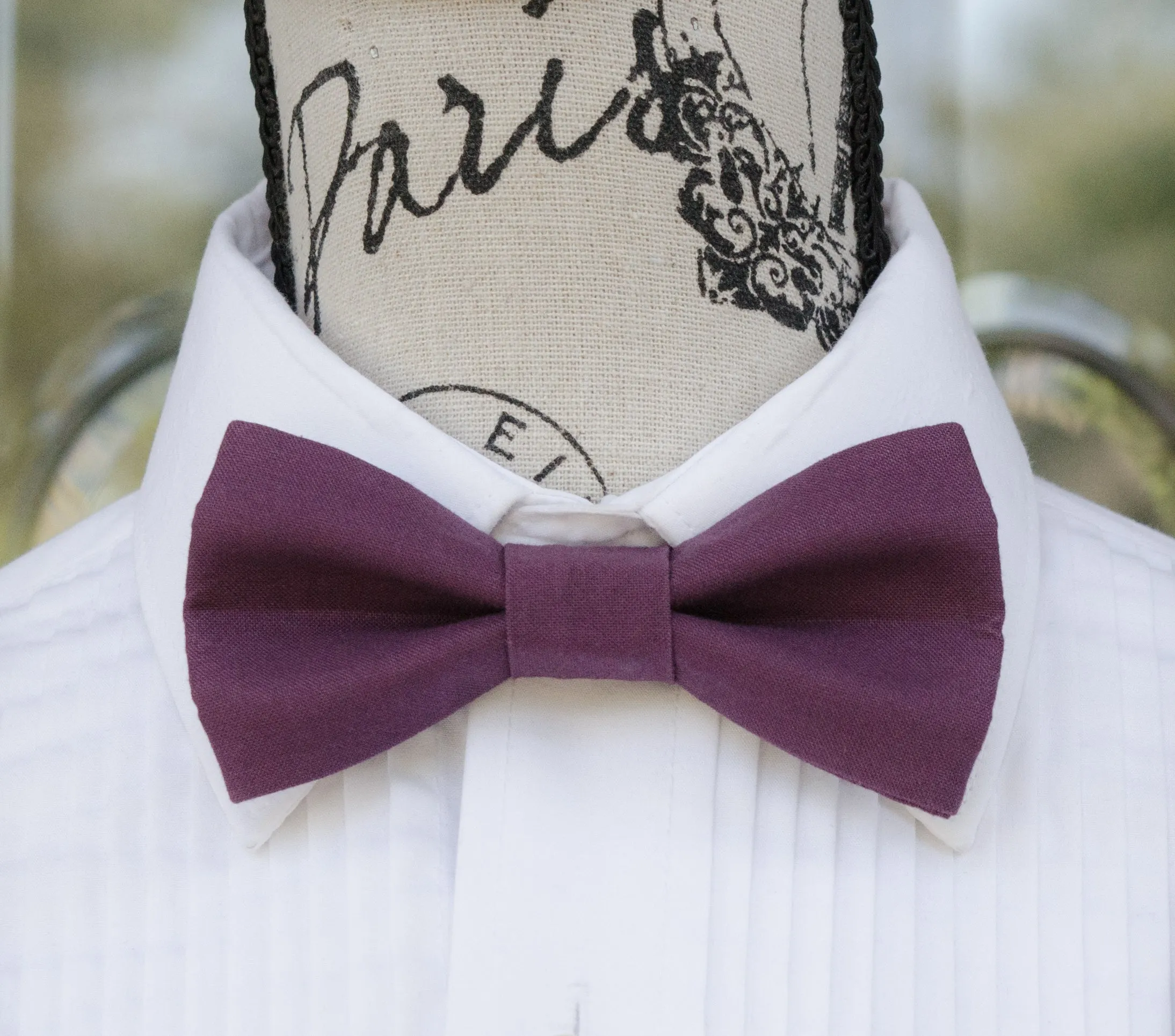 Eggplant Bow Tie (205)