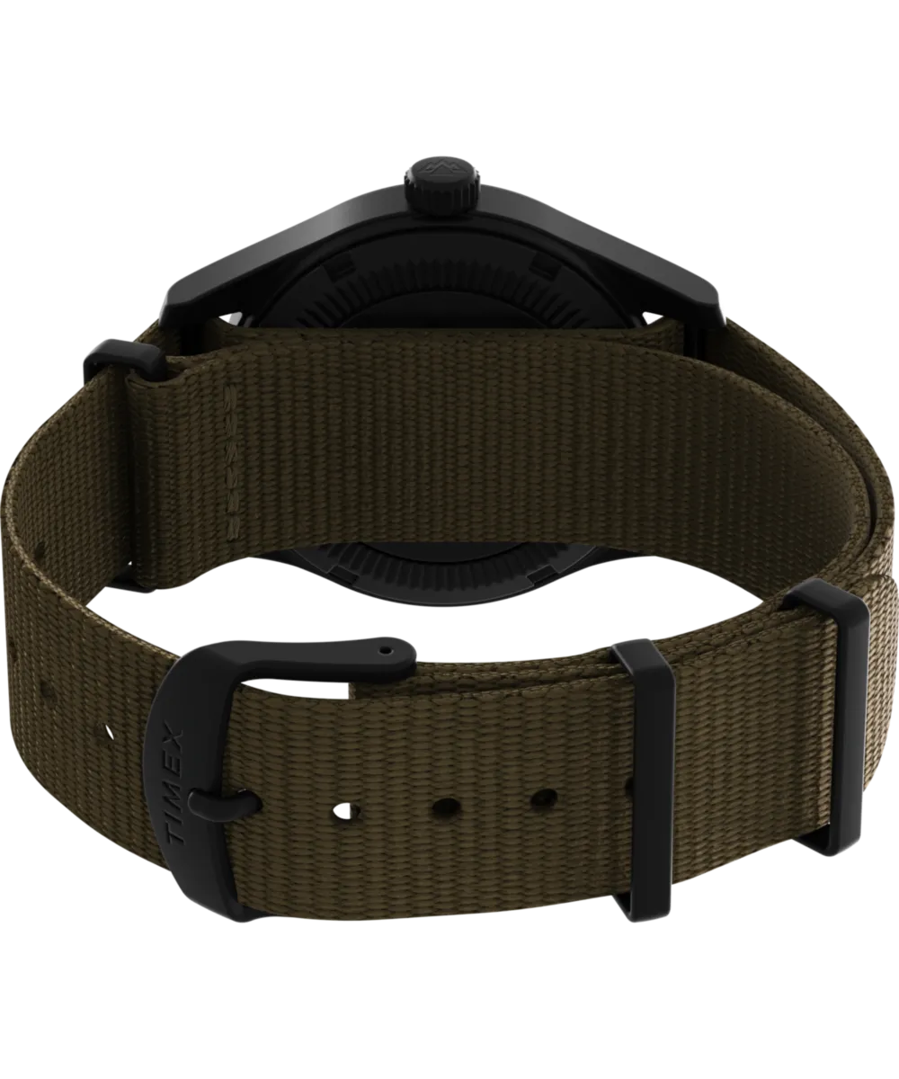 Expedition Field Post Solar 36mm Recycled Fabric Strap Watch