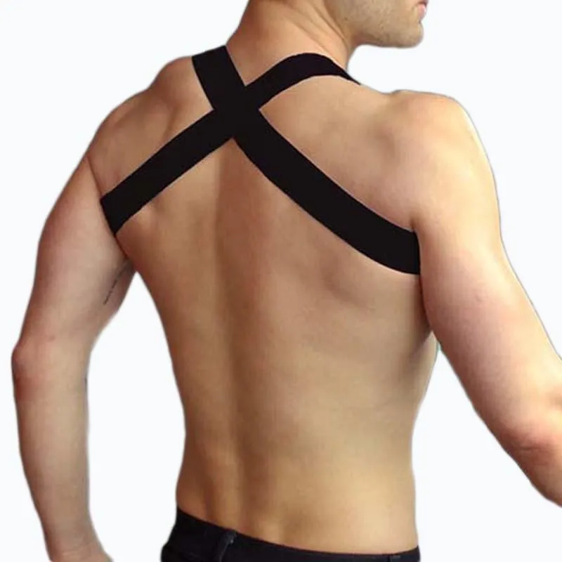 Gold Chain Chest Harness