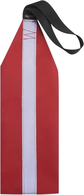 MOOCY Red Tow Flag with Webbing for Long Load,Trailer Flag Kit with Kayak Safety Accessories