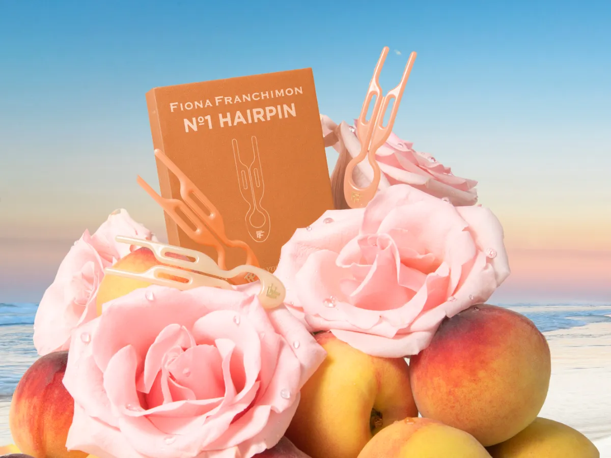 Nº1 HAIRPIN | Los Angeles Collection | Peach Fuzz, Rose & Soft Beige