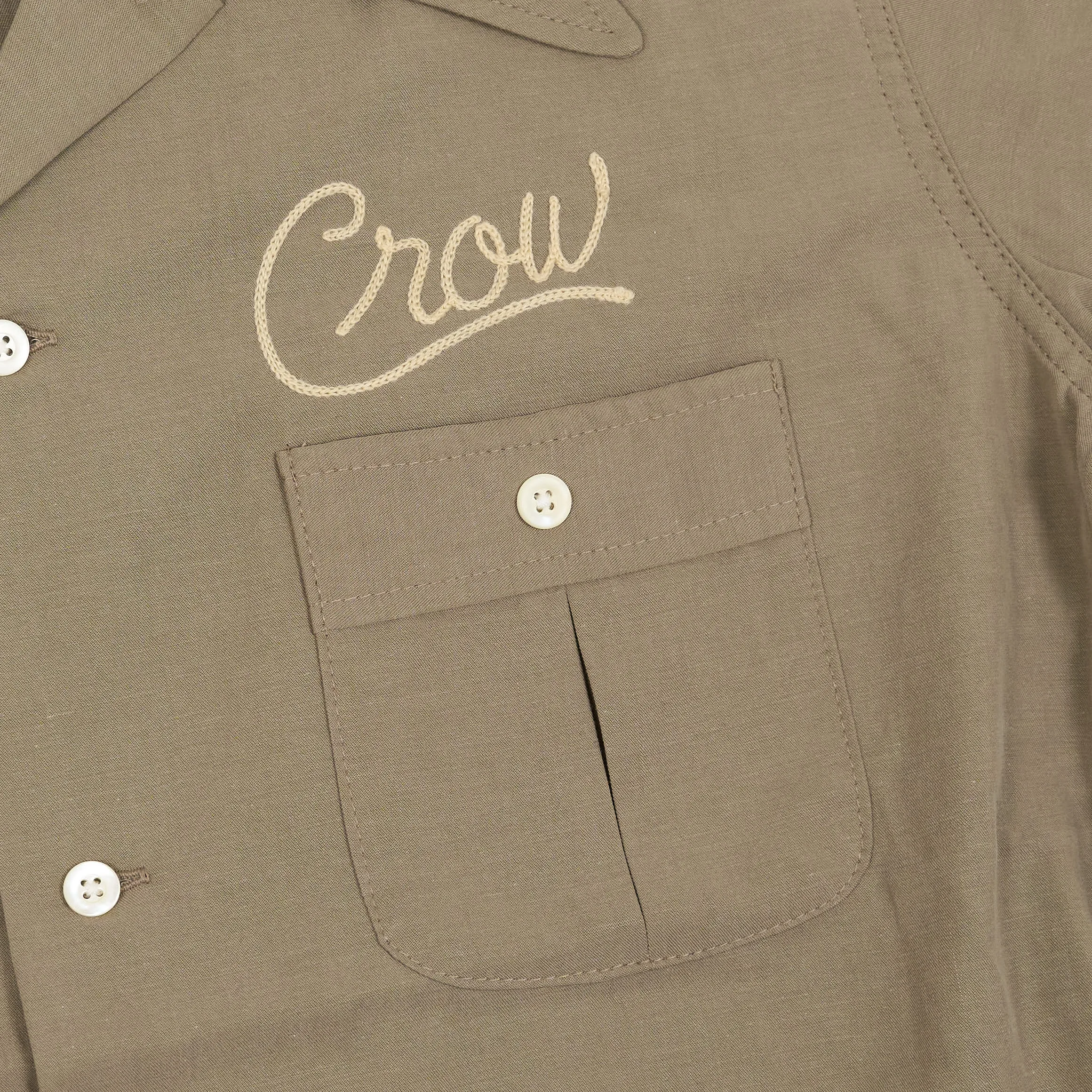 Old Crow Speed Shop by Glad Hand & Co. Crow Wheels  Short Sleeve Garage Shirt