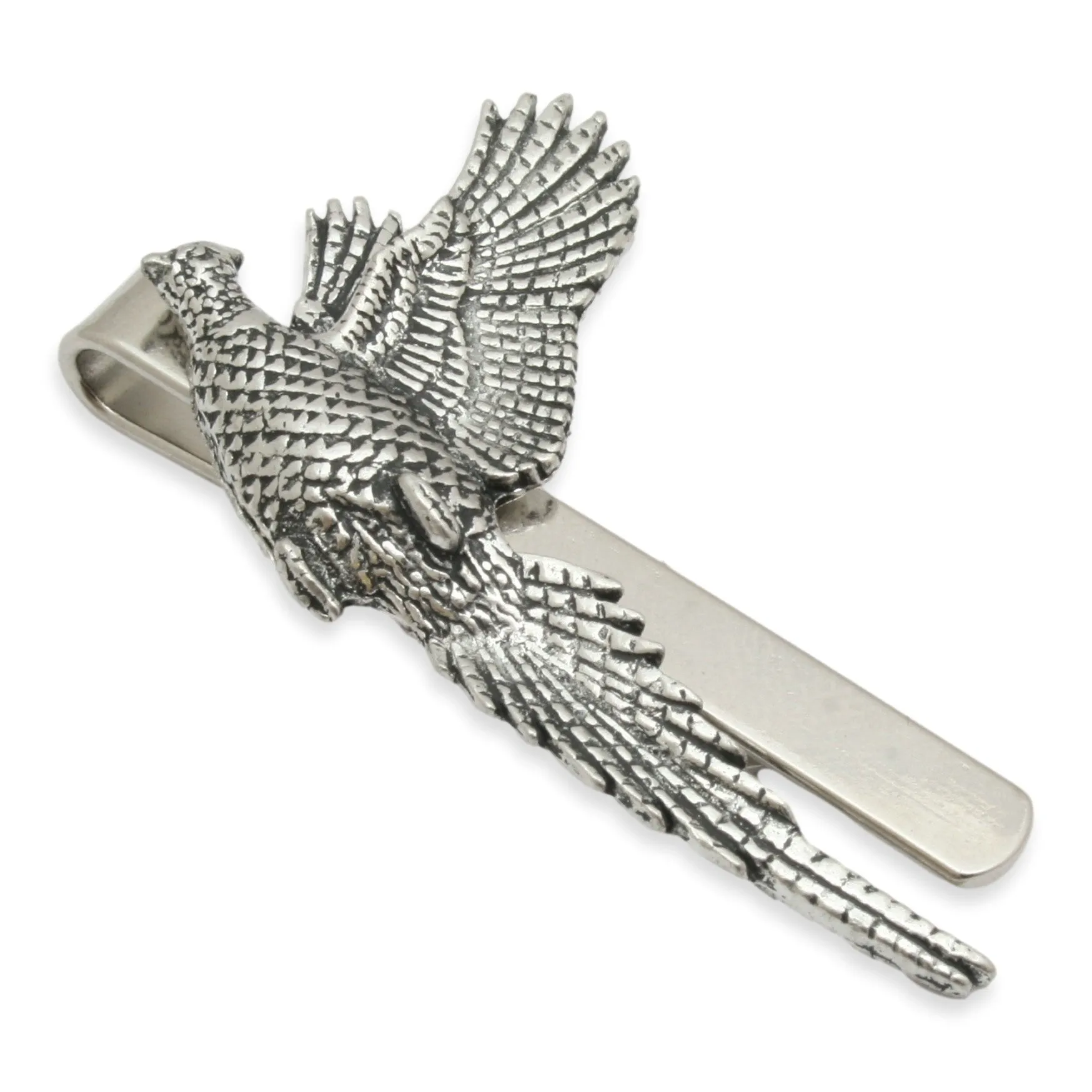 Pheasant In Flight Game Shooting Tie Slide