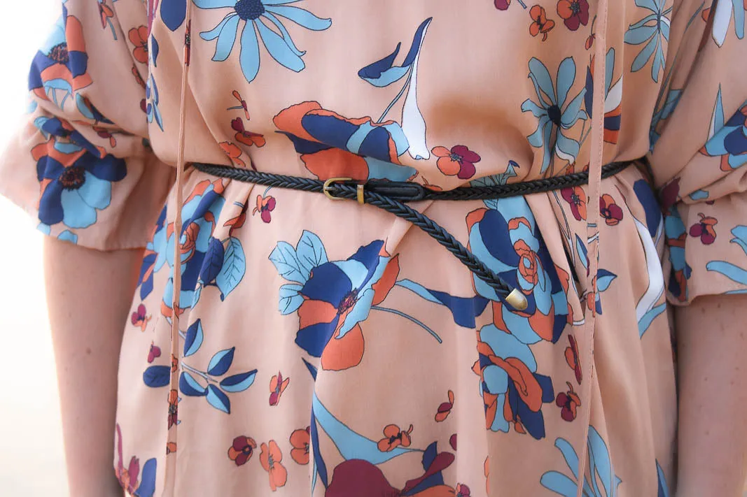 Ronan Faux Leather Braided Belt