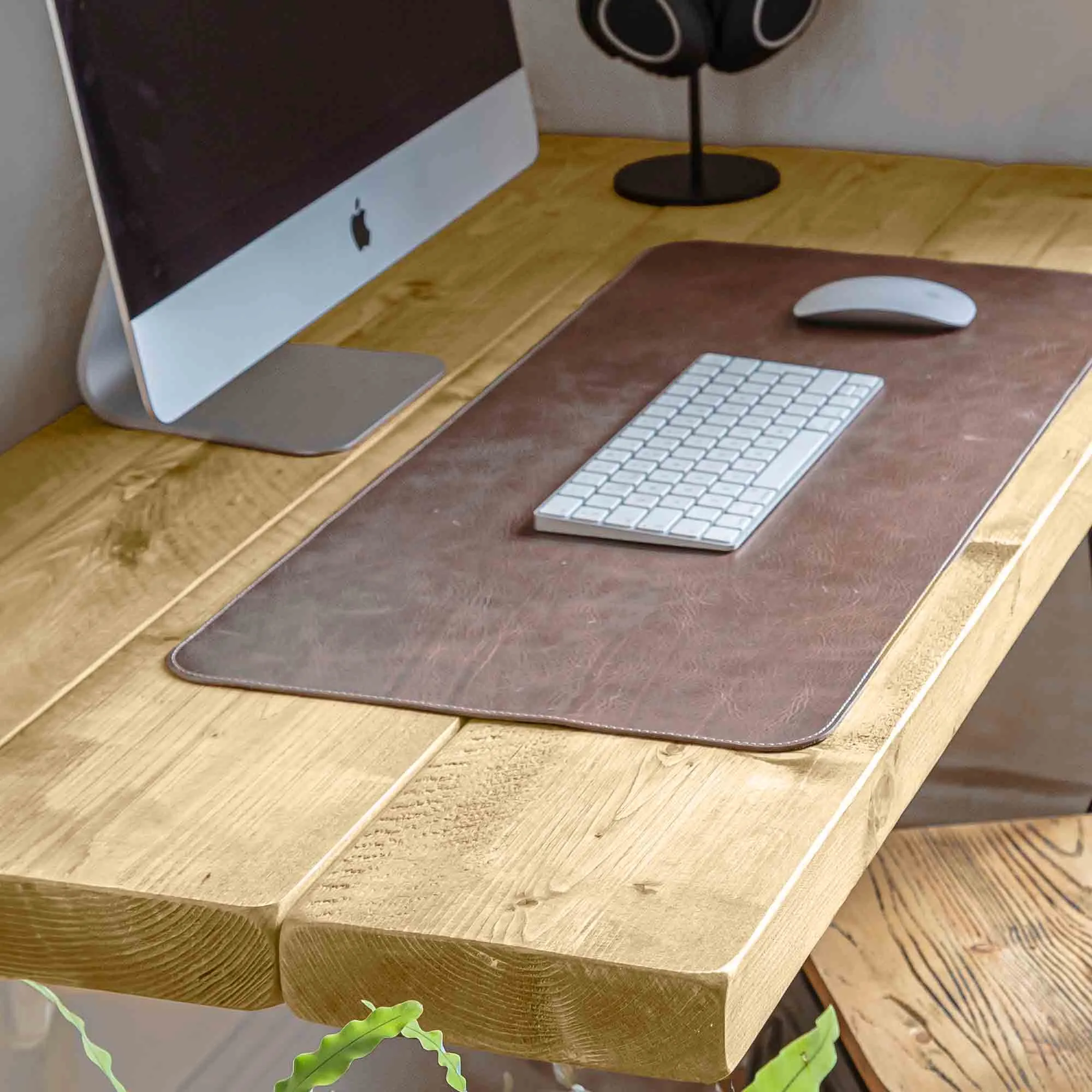 Rustic Office Desk | Hairpin Leg