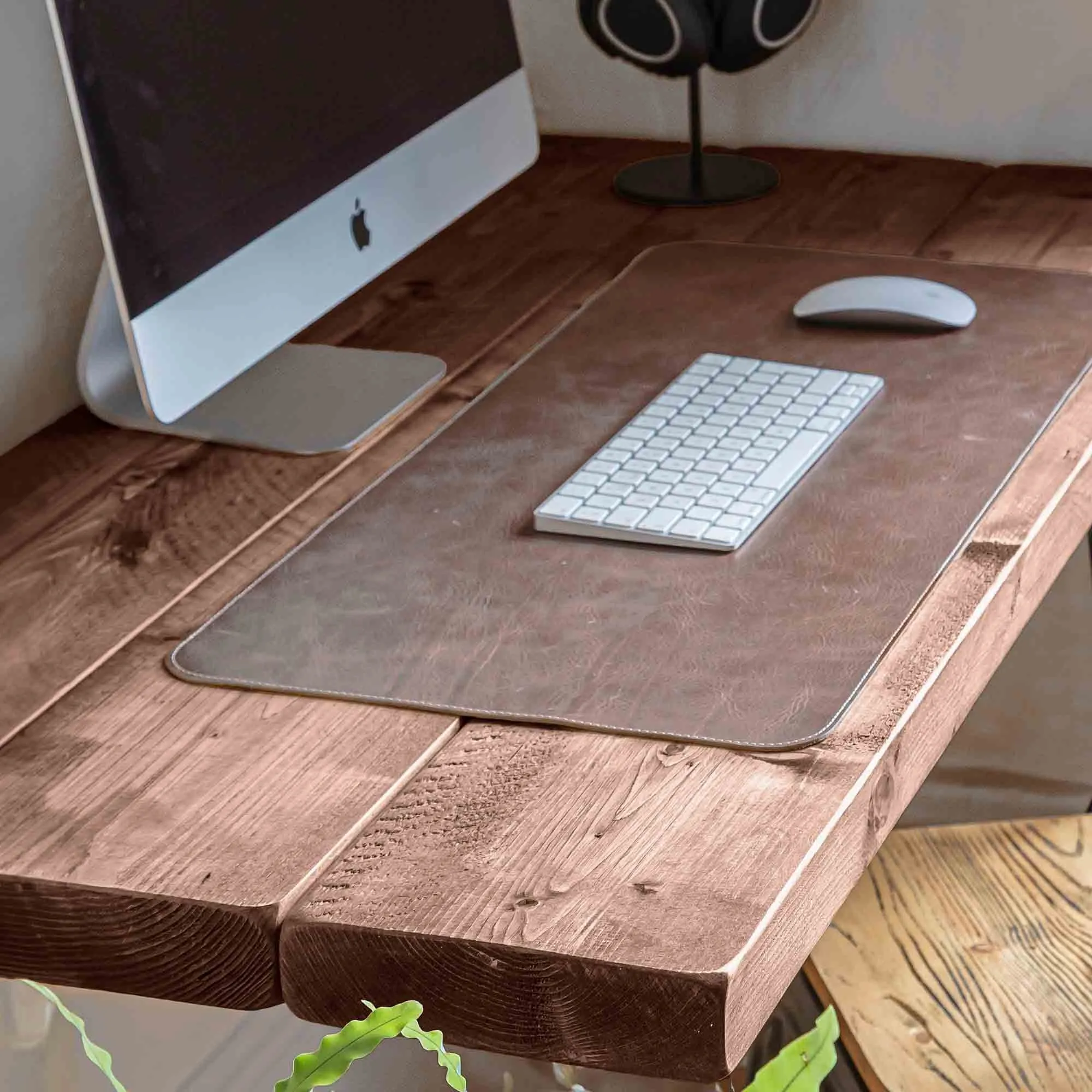 Rustic Office Desk | Hairpin Leg
