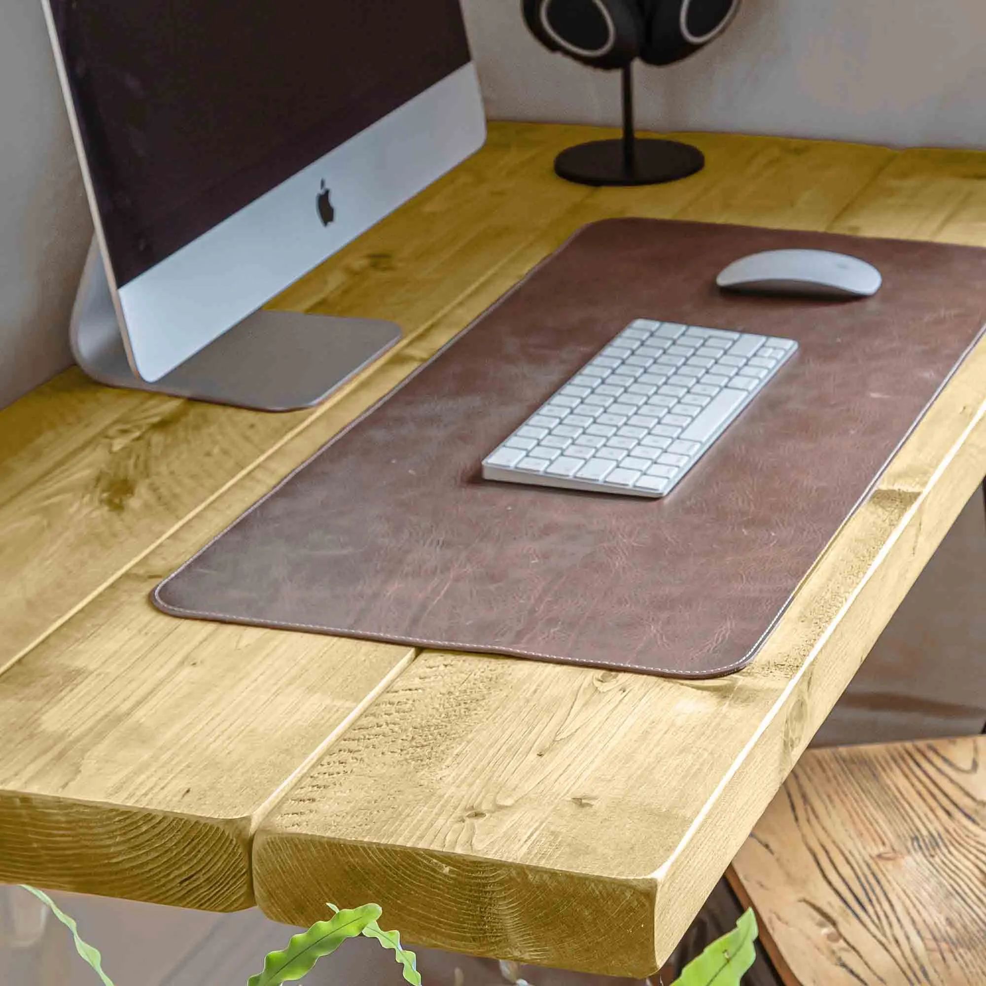 Rustic Office Desk | Hairpin Leg