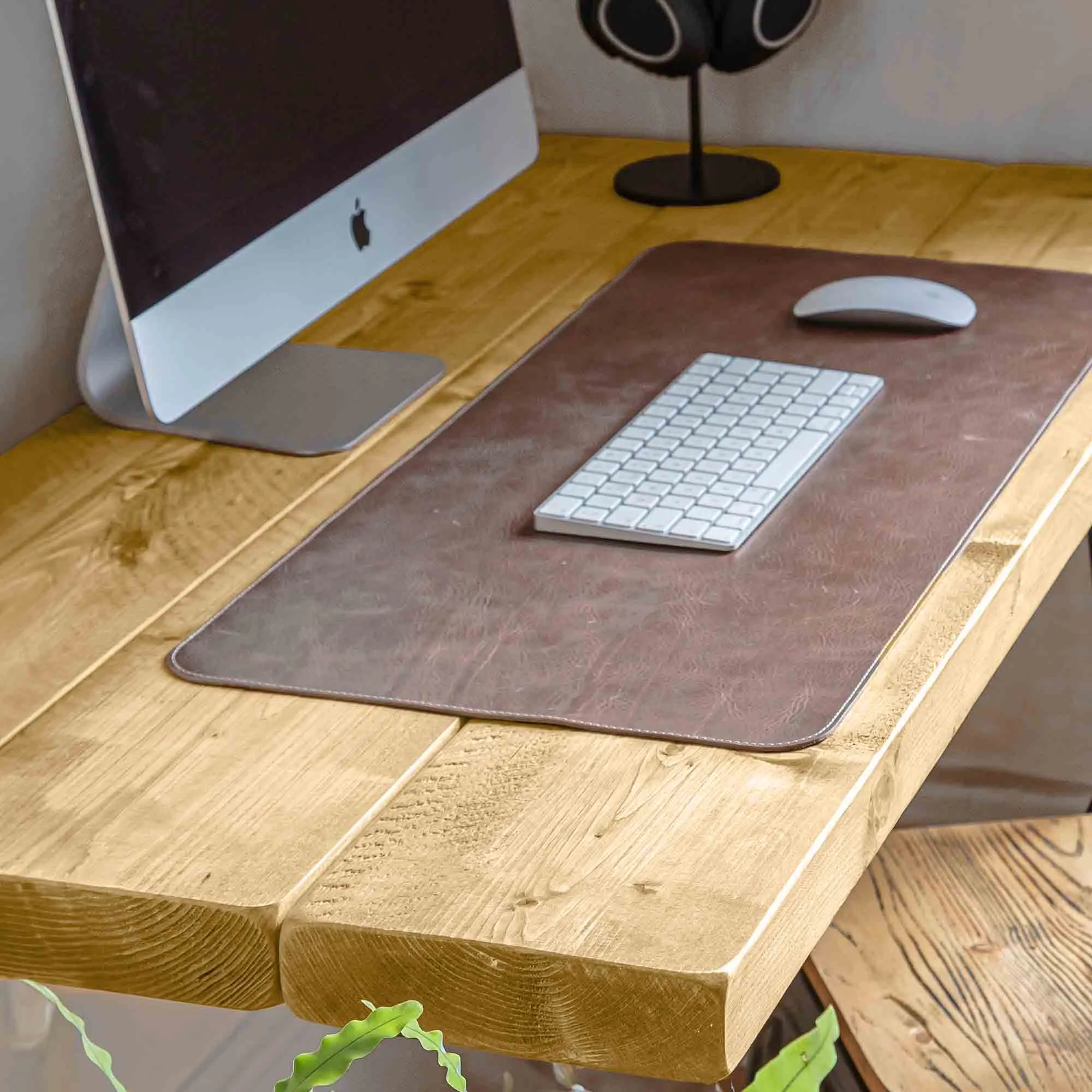 Rustic Office Desk | Hairpin Leg