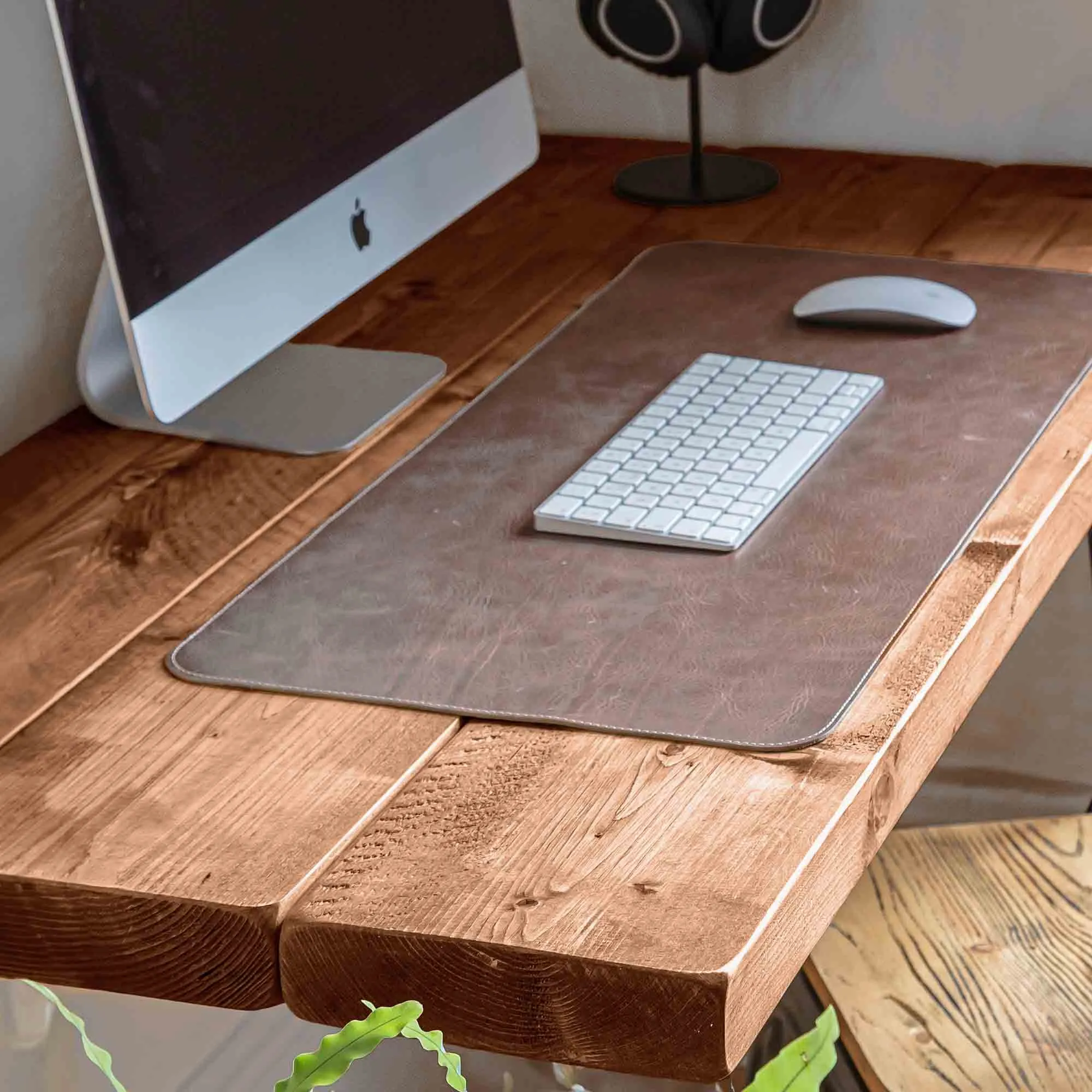 Rustic Office Desk | Hairpin Leg