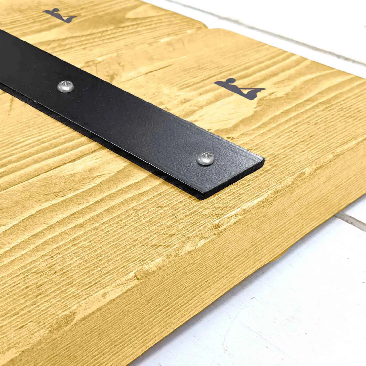 Rustic Office Desk | Hairpin Leg