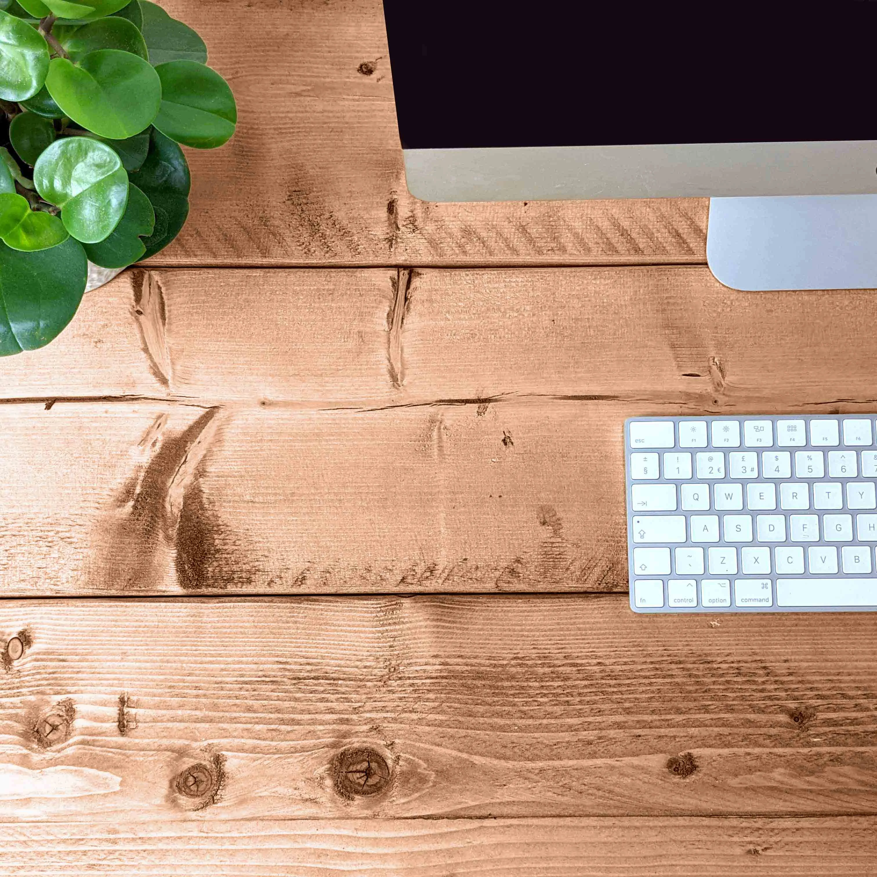 Rustic Office Desk | Hairpin Leg