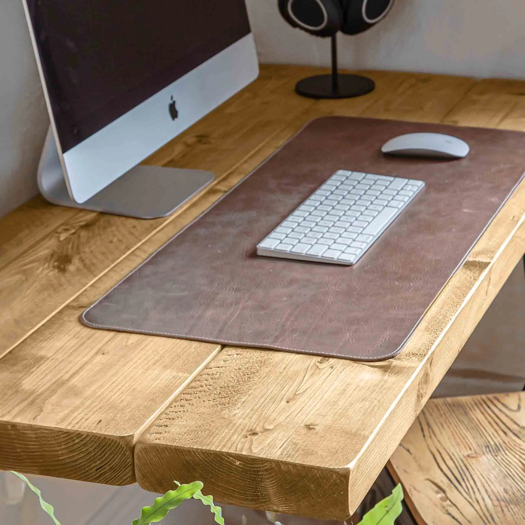 Rustic Office Desk | Hairpin Leg