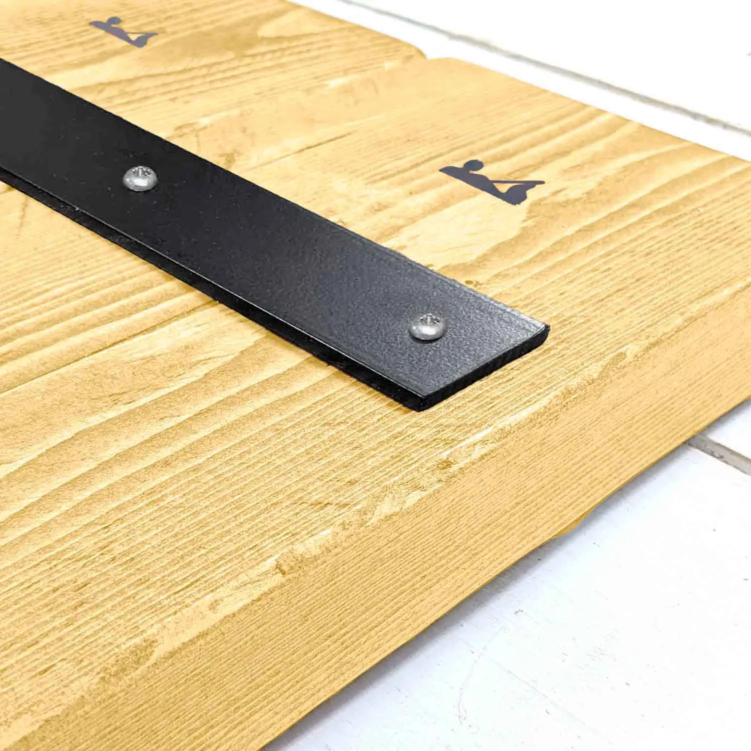 Rustic Office Desk | Hairpin Leg