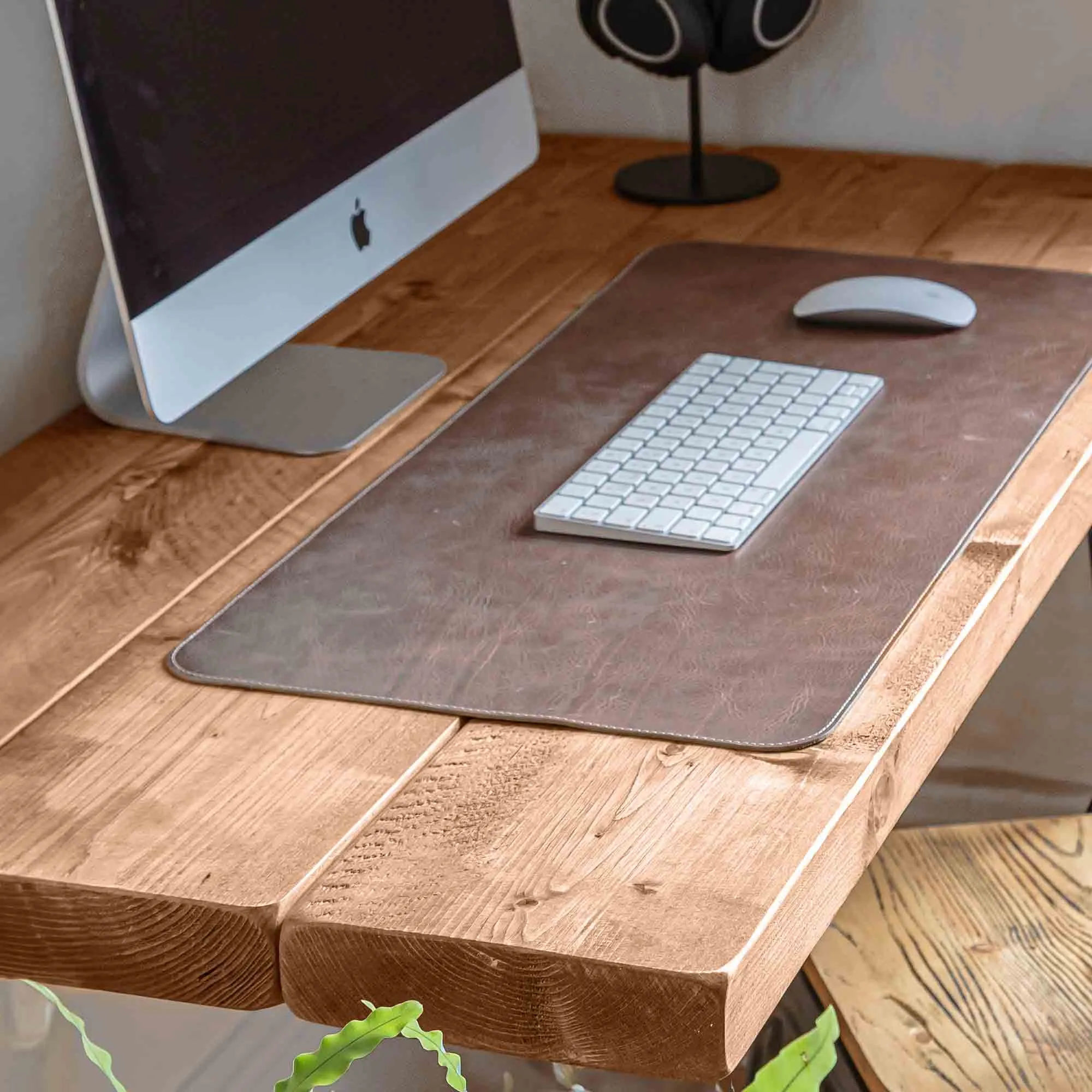 Rustic Office Desk | Hairpin Leg