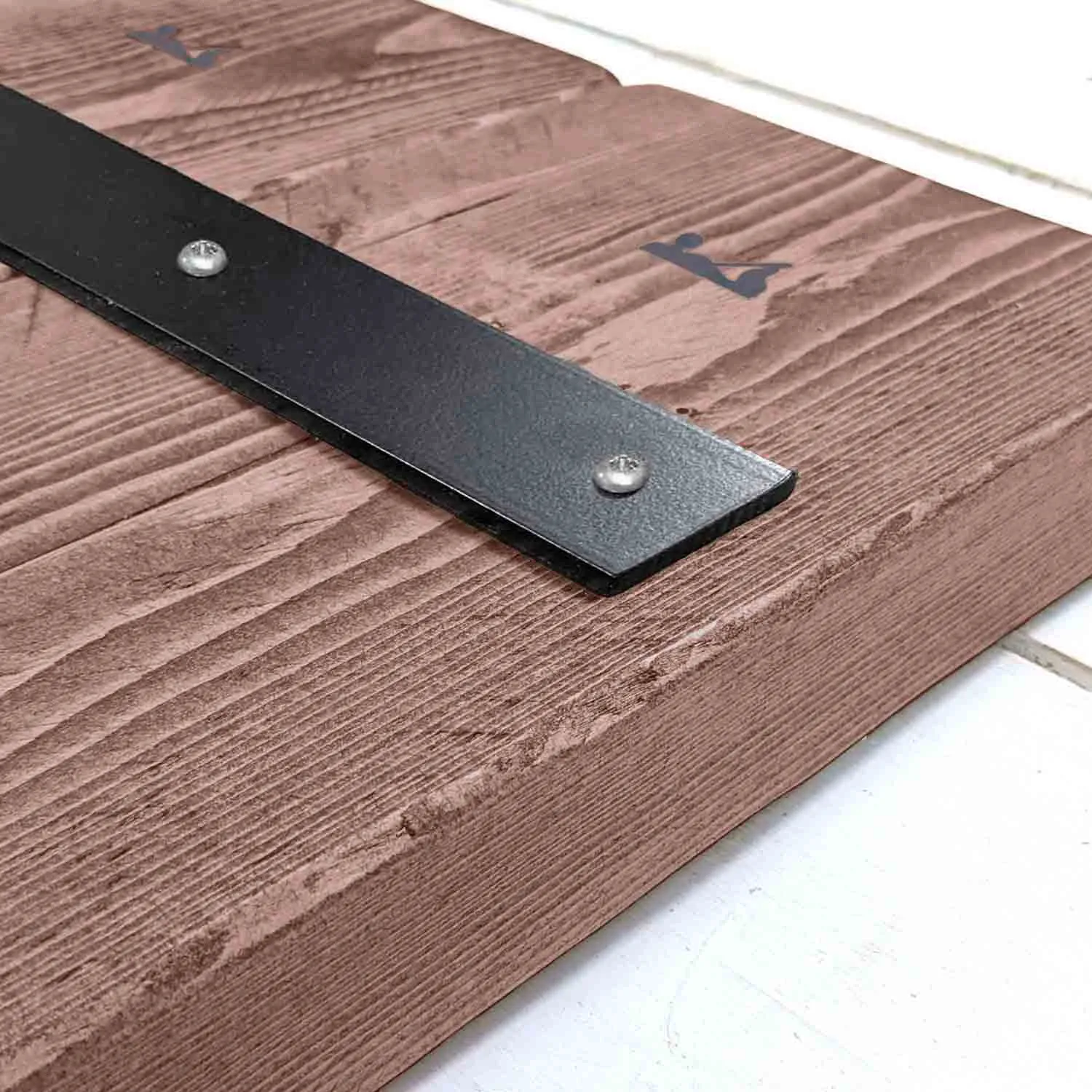 Rustic Office Desk | Hairpin Leg