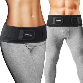 Sacroiliac Hip Belt for Women and Men, SI Joint Belt for Sciatica, Joint, Pelvis, Lower Back Pain Relief, Support Brace for Sacral Nerve, Hip Brace Fit Hip Size 44" - 55"