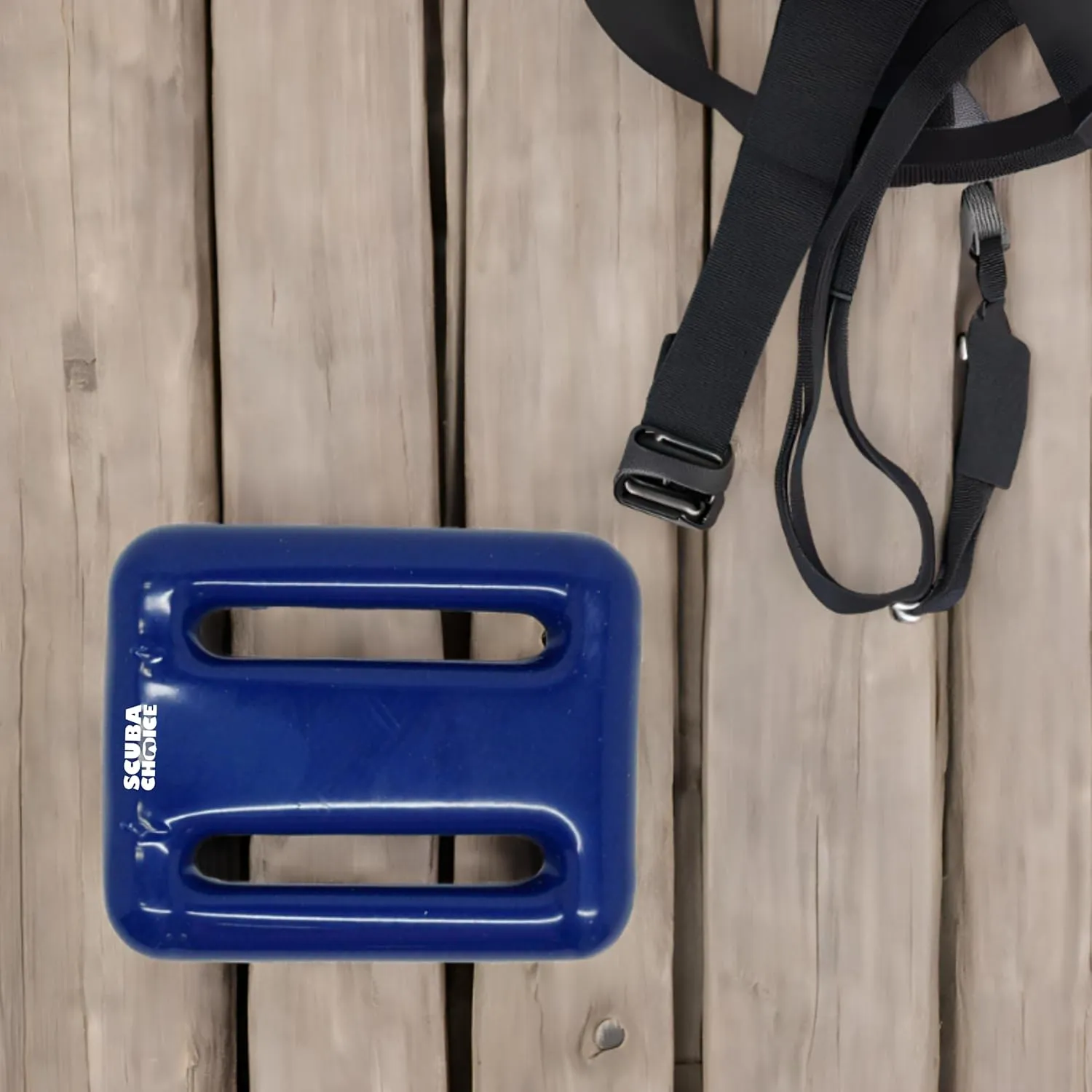 Scuba Choice Vinyl Coated Diving Weights - Compact & Durable Dive Weight - Precise Buoyancy Control, Enhanced Stability - Ideal for Freediving, Spearfishing & Scuba Diving