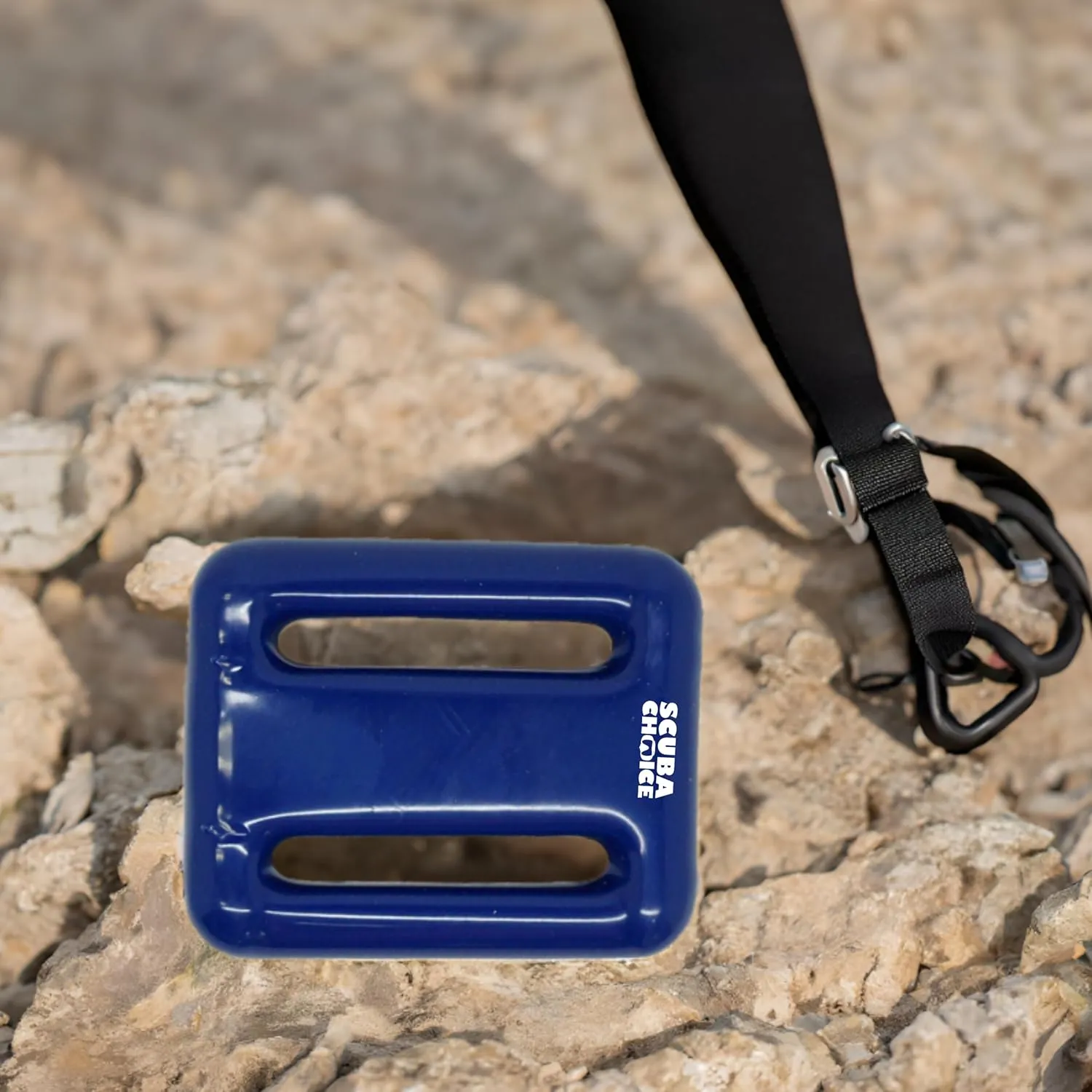 Scuba Choice Vinyl Coated Diving Weights - Compact & Durable Dive Weight - Precise Buoyancy Control, Enhanced Stability - Ideal for Freediving, Spearfishing & Scuba Diving