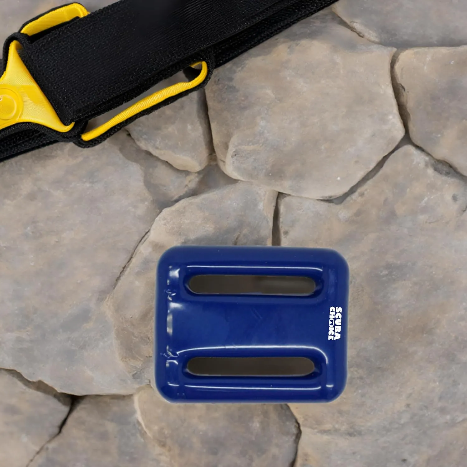 Scuba Choice Vinyl Coated Diving Weights - Compact & Durable Dive Weight - Precise Buoyancy Control, Enhanced Stability - Ideal for Freediving, Spearfishing & Scuba Diving