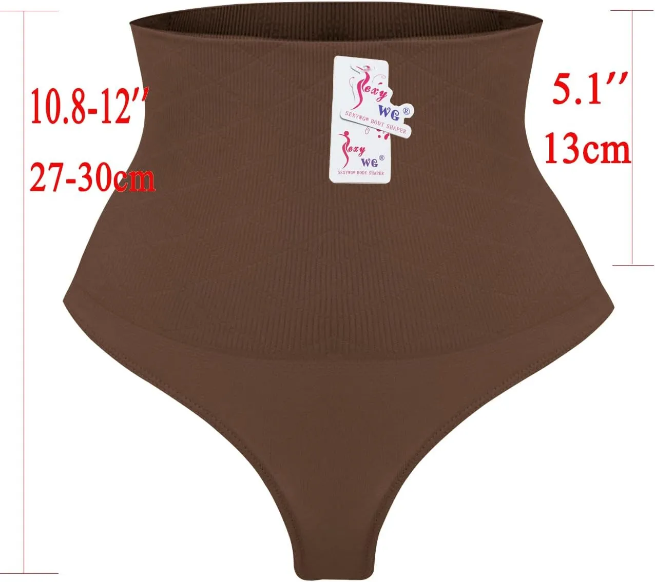 SEXYWG Women Waist Cincher Girdle Tummy Control Thong Panty Slimmer Body Shaper