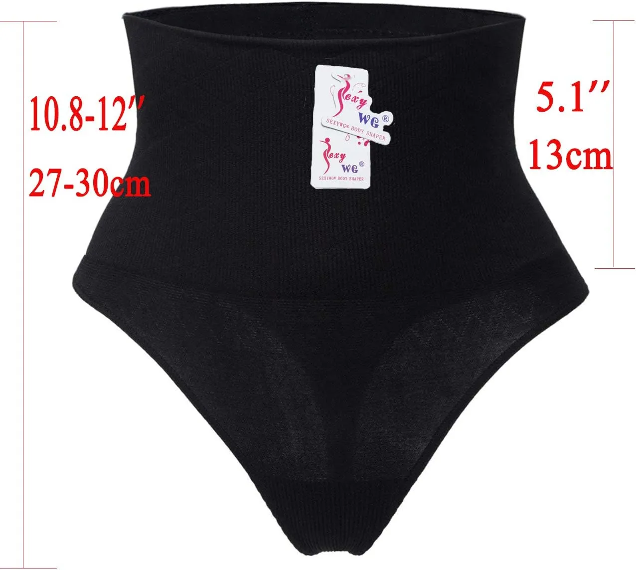 SEXYWG Women Waist Cincher Girdle Tummy Control Thong Panty Slimmer Body Shaper