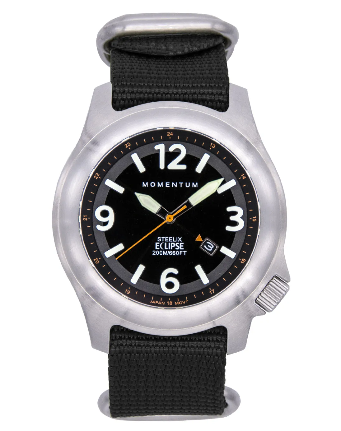Steelix Eclipse - Solar [44mm] - Black