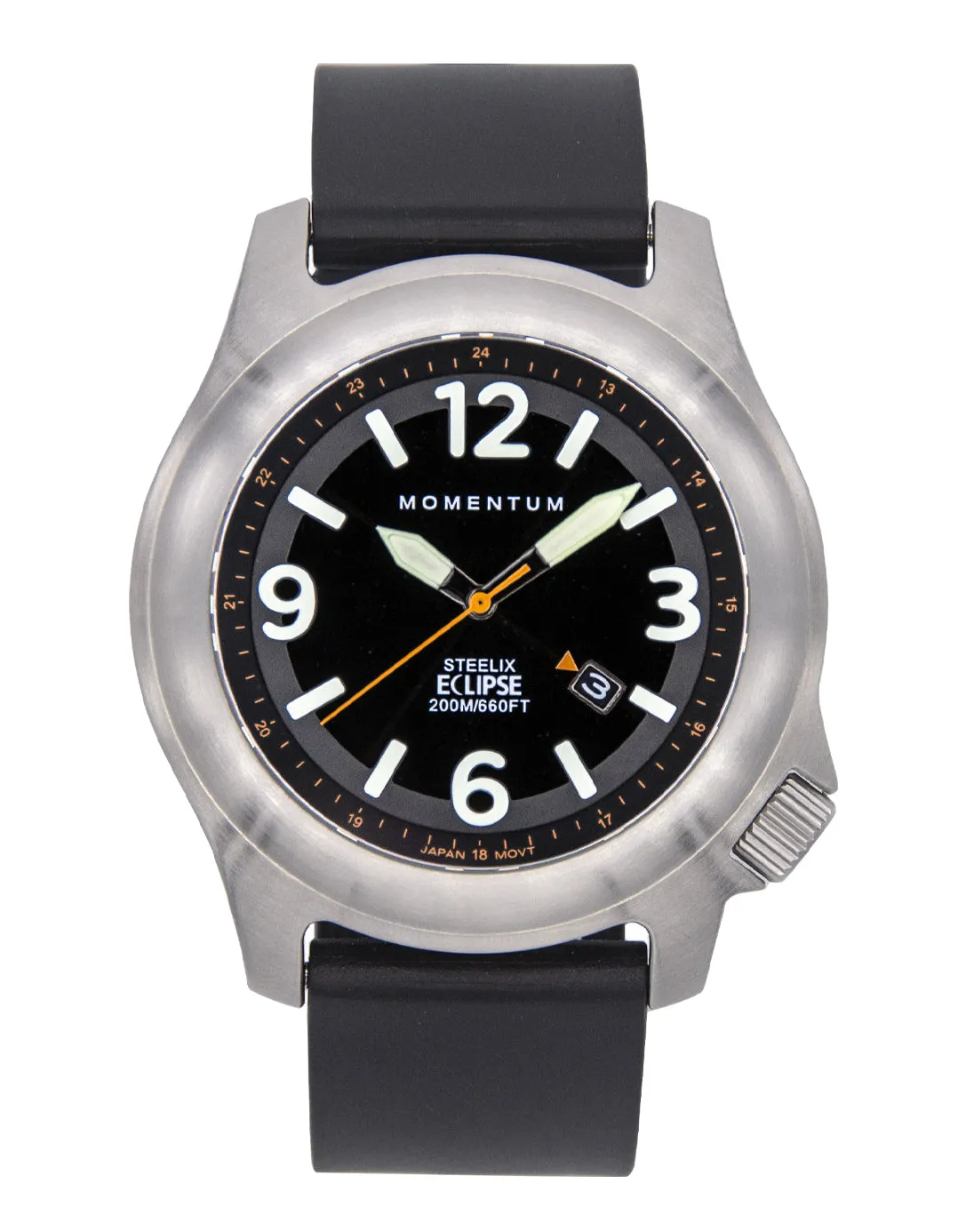 Steelix Eclipse - Solar [44mm] - Black