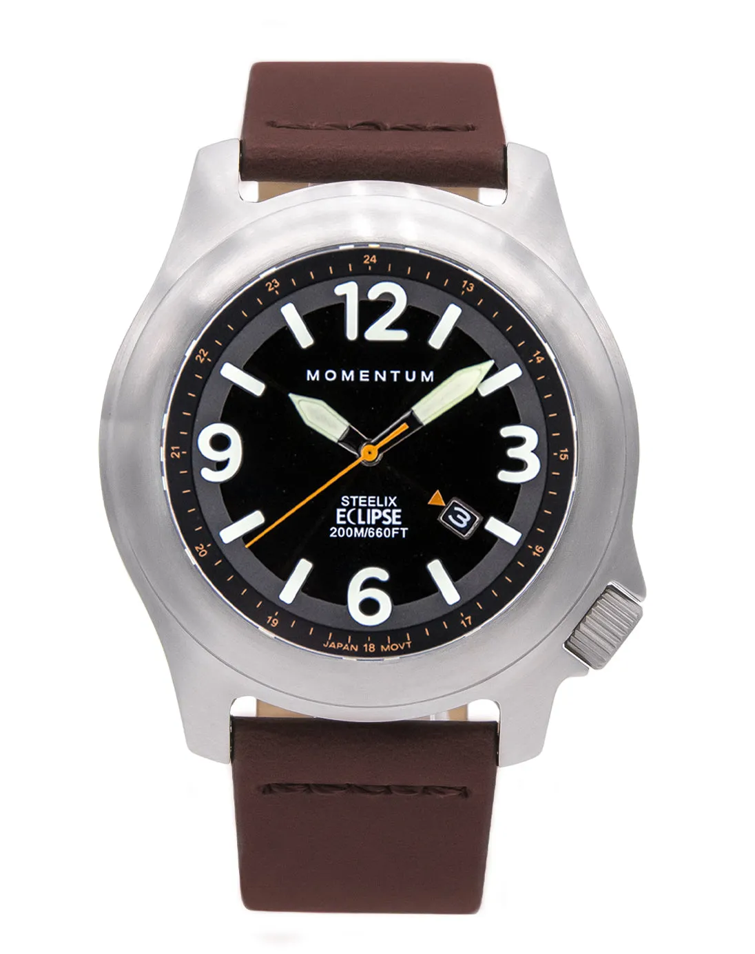 Steelix Eclipse - Solar [44mm] - Black