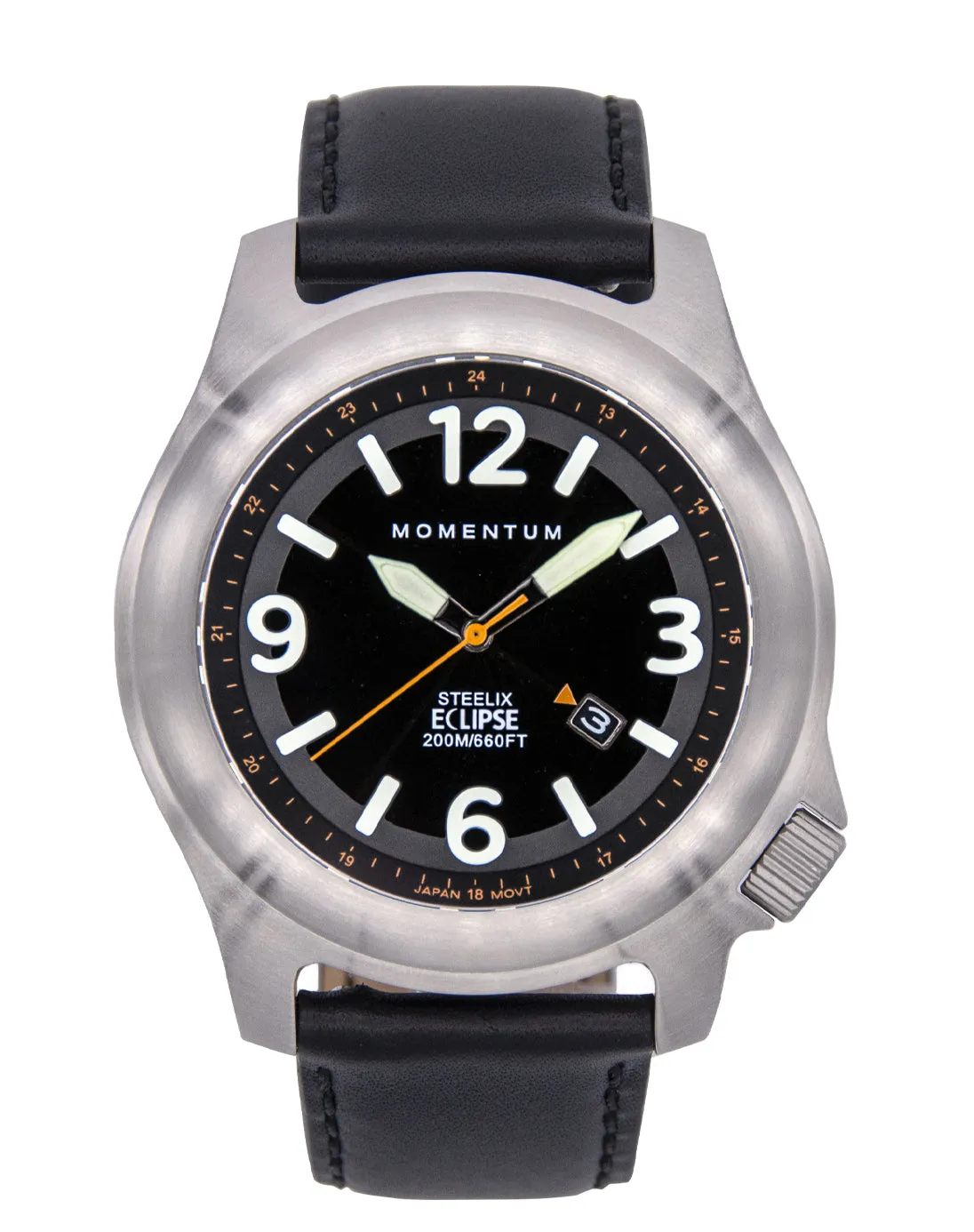 Steelix Eclipse - Solar [44mm] - Black