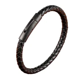 Terra Cotta Leather Bracelet