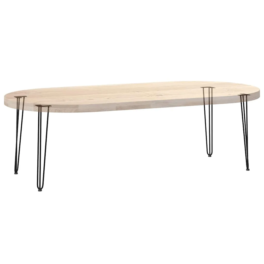 vidaXL Hairpin Table Legs 4 pcs Black 72 cm Solid Steel