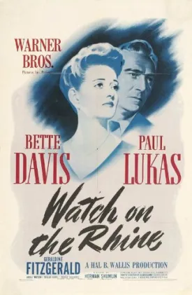 Watch on the Rhine [Blu-ray]