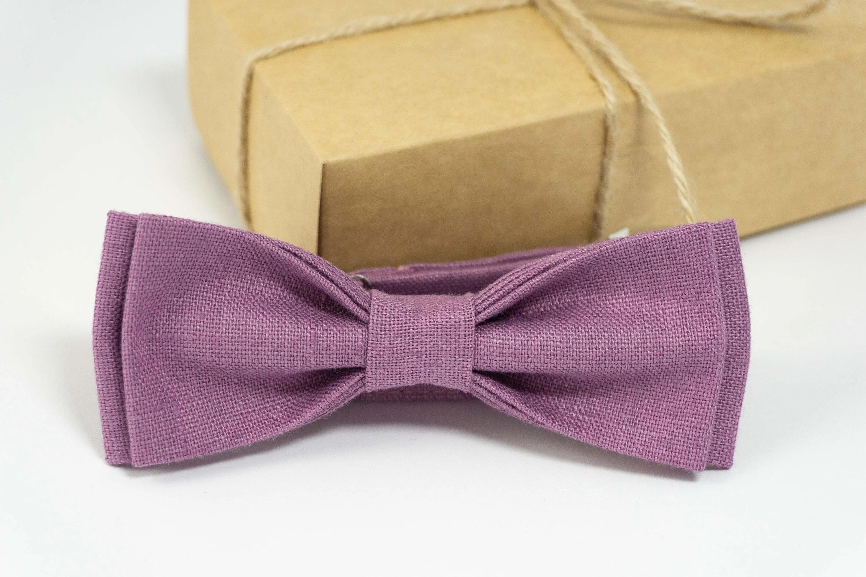 WISTERIA wedding bow ties for groomsmen | WISTERIA baby bow tie