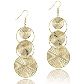 Women's Boho Vintage Round Earrings