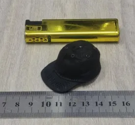 ximitoy 1/6 Scale Black Hat Duckbill Cap Model for 12" Female & Male Accessories