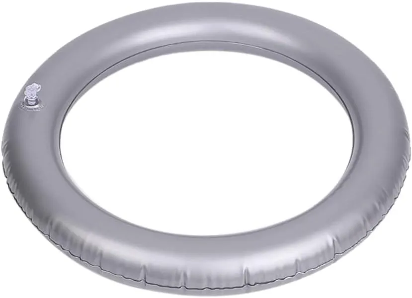 Yoga Ball BaseFixed Ring Round PVC Anti Slip Stable, Fitness Ball for Home Gym, Office, Improves Back Pain, Posture & Balance